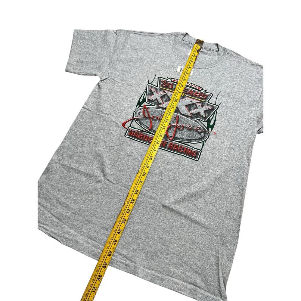 Vintage John Force 30 Years of HardCore Drag Racing Hot Rod Graphic T-shirt M - Picture 6 of 9